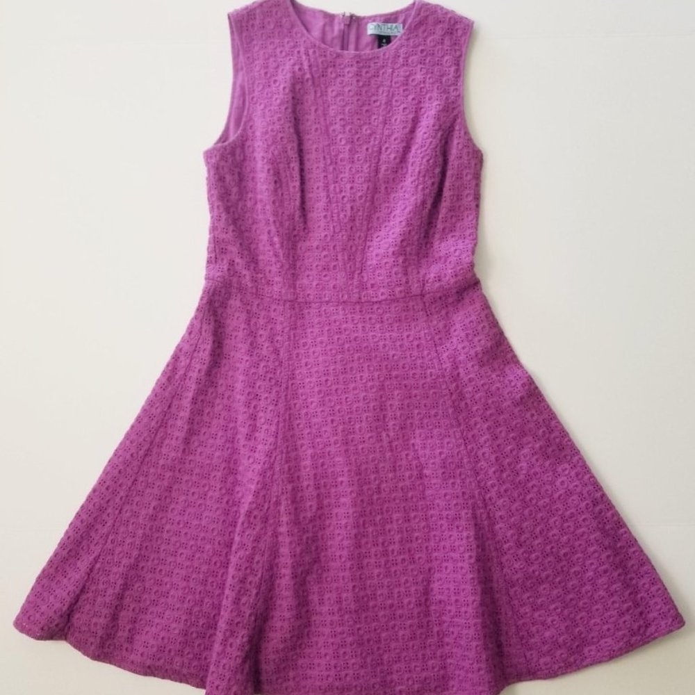 Cynthia Rowley Purple Dress Size 4
